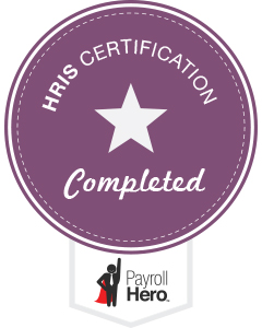 Payrollhero HRIS certification